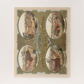 ホイットマン&バーンズ製造会社。 ジグソーパズル (縦)