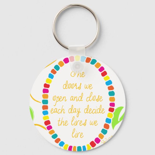 ホイットモール：ドアを開けて閉める… キーホルダー (正面)