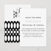 ホイットierの発表 セーブザデート (正面/裏面)