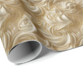 ホイップクリームのテクスチャ ラッピングペーパー (ロールコーナー)