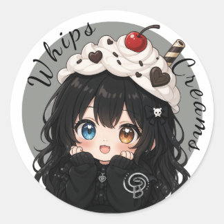 ホイップクリームの思い出 ラウンドシール