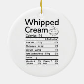 ホイップクリーム栄養マッチング セラミックオーナメント (裏面)