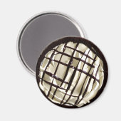 ホイップクリーム&チョコレートシロップパイ マグネット (正面/裏面)