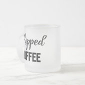 ホイップコーヒー フロストグラスマグカップ (正面左)