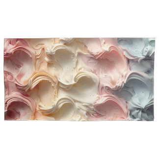 ホイップディライト：バタークリームつや消し枕カバー 枕カバー