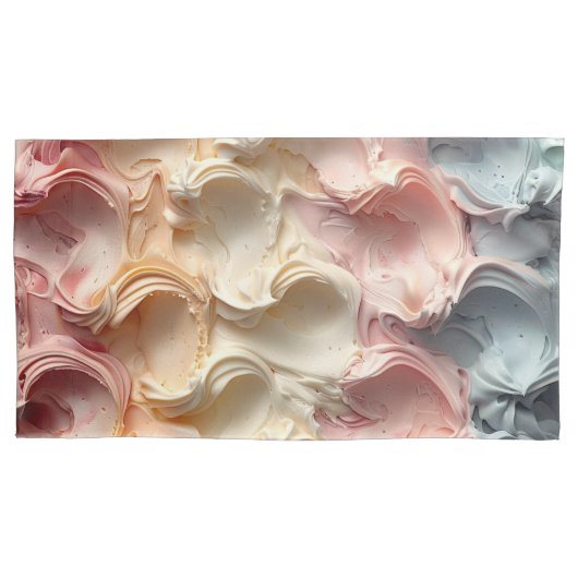 ホイップディライト：バタークリームつや消し枕カバー 枕カバー (正面左)