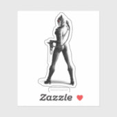 ホイップ付きキャットウーマン シール (シート)