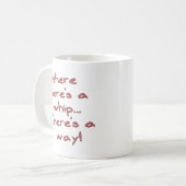 ホイップ コーヒーマグカップ (正面左)