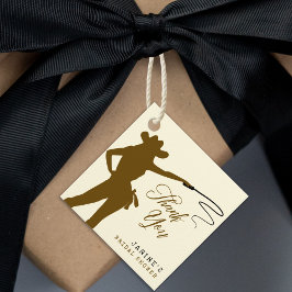 ホイップ＆ワインカウガール ブライダルシャワー サンクス フェイバータグ