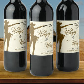 ホイップ＆ワインカウガール ブライダルシャワー ワインラベル