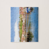 ホイッ絵画トビー港の名勝 ジグソーパズル (縦)