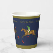 ホイティトイ走ティハウスFor theバラカップ 紙コップ (左)