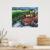 ホイテンの歌う車の乗り物 ポスター (キッチン)