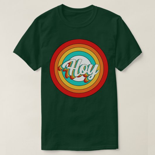 ホイネームシャツヴィンテージホイサークル Tシャツ (デザイン正面)