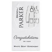 ホイパーソナライズされたトコート式 スモールペーパーバッグ (裏面)