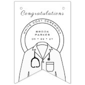 ホイパーソナライズされたトコート式 バンティングフラッグ (第2の旗)