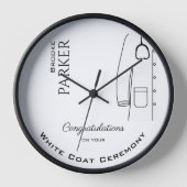 ホイパーソナライズされたトコート式 壁時計 (正面)