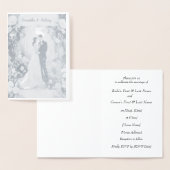 ホイパーソナライズされたル結婚ズカード 箔カード (ディスプレー)