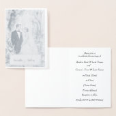 ホイパーソナライズされたル結婚ズカード 箔カード (ディスプレー)