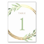 ホイフェイクルとグ葉ローの表番号1 テーブルナンバー (裏面)