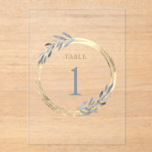 ホイフェイクルと埃の多い青の表1 アクリル招待状 (正面)