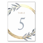 ホイフェイクルと埃の多い青の表5 テーブルナンバー (正面)