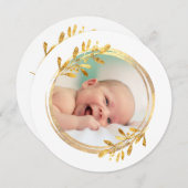 ホイフェイクルの緑の枠メリークリスマス シーズンカード (正面/裏面)