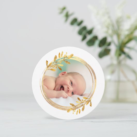 ホイフェイクルの緑の枠メリークリスマス シーズンカード (スタンド正面)