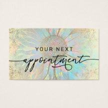 ホイフェイクルひまわりアポイントメントカード