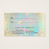 ホイフェイクルひまわりアポイントメントカード (裏面)