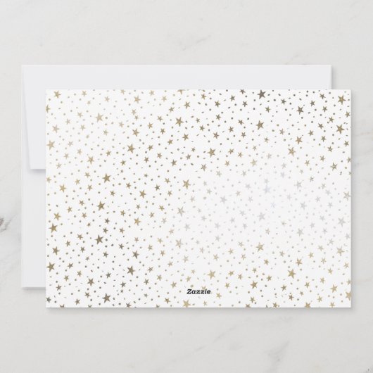 ホイフェイクルスターズは明るい輝くホリデーカード シーズンカード (裏面)