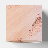 ホイフェイクルバラ金ゴールドとセレンティ絵を描テクスチャ フェイバーボックス (上部)