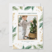 ホイフェイクルパイン針写真シーズンのご挨拶 シーズンカード (正面)