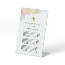 ホイフェイクルビー価格表台座標識