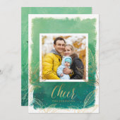 ホイフェイクルホリデー離れ – ホリデーグリーティングカード シーズンカード (正面/裏面)