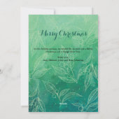 ホイフェイクルホリデー離れ – ホリデーグリーティングカード シーズンカード (裏面)