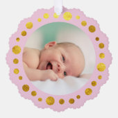 ホイフェイクル新生児女 オーナメントカード (正面)