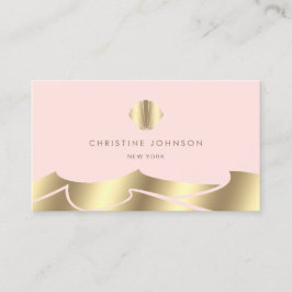 ホイフェイクル波黄金の貝殻 名刺