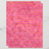 ホイフェイクル、ピンク、金ゴールドストライプ (正面/裏面)