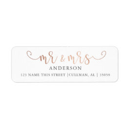 ホイフェイクル |ミセス |住所 シール