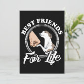 ホイペット好きの贈り物を愛する人に汗をかく シーズンカード (スタンド正面)