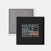 ホイマーワルツ2024我々が勝つために投票するとき マグネット (正面/裏面)