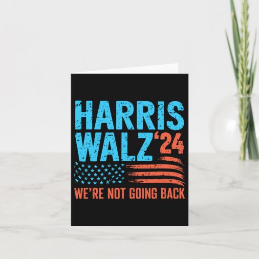 ホイマー2024選挙Kamala Harris Tim Waltz 2024 カード (正面)