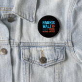 ホイマー2024選挙Kamala Harris Tim Waltz 2024 缶バッジ (インサイチュ)