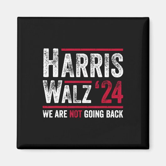 ホイマー2024 Kamala Harris 2024 Tim W 2024 マグネット (正面)