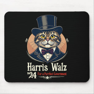 ホイマー2024 Lincoln Cat Election Kamala Harris Wa マウスパッド