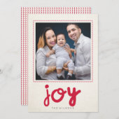 ホイモダンイお洒落ホリデーの写真カード シーズンカード (正面/裏面)