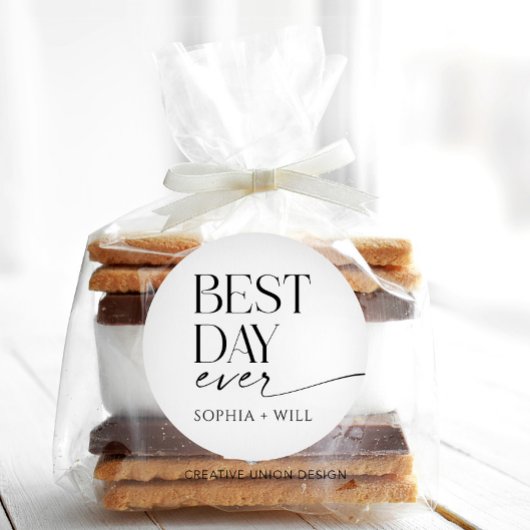 ホイモダンムシー結婚のカードを折った ラウンドシール