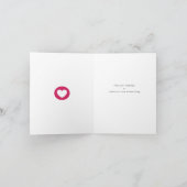 ホイモダンルはっきりしたは母のデイカードに感謝 カード (内部)