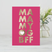 ホイモダンルはっきりした文字マザーズデイカード (スタンド正面)